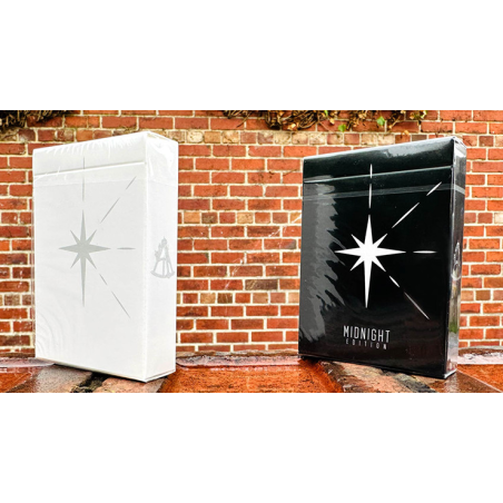 North Star Midnight Black Marked Deck by James Anthony