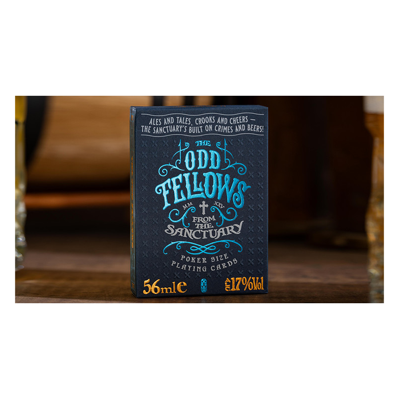 Odd Fellow Brother McPint Poker Playing Cards by Stockholm17