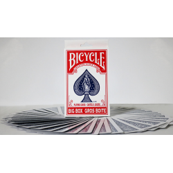 Bicycle Jumbo ESP 50 Cards Blue (10 of each Square, Wavy Lines, Star, Circle and Cross) by Murphy's Magic