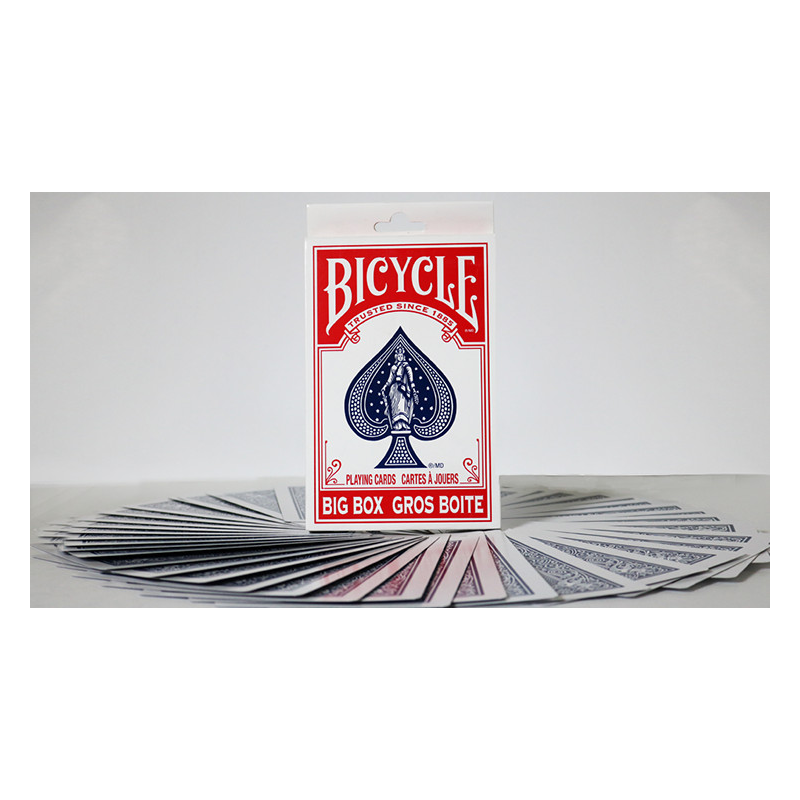 Bicycle Jumbo ESP 50 Cards Blue (10 of each Square, Wavy Lines, Star, Circle and Cross) by Murphy's Magic