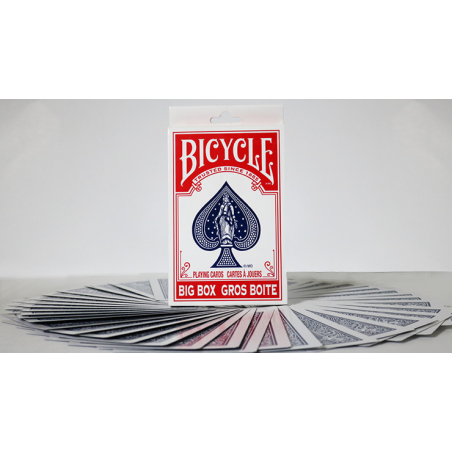 Bicycle Jumbo ESP 50 Cards Blue (10 of each Square, Wavy Lines, Star, Circle and Cross) by Murphy's Magic