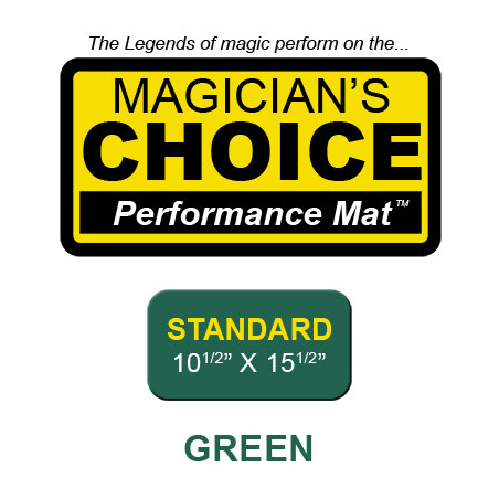 Standard Close-Up Mat (GREEN - 10.5x15.5) by Ronjo - Trick