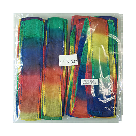 Thumb Tip Streamer 12 pack (1 inch x 34 inch) by Magic by Gosh - Tricks