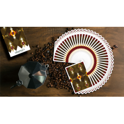 Diamon Playing Cards N° 27 Dark Roast by Dutch Card House Company