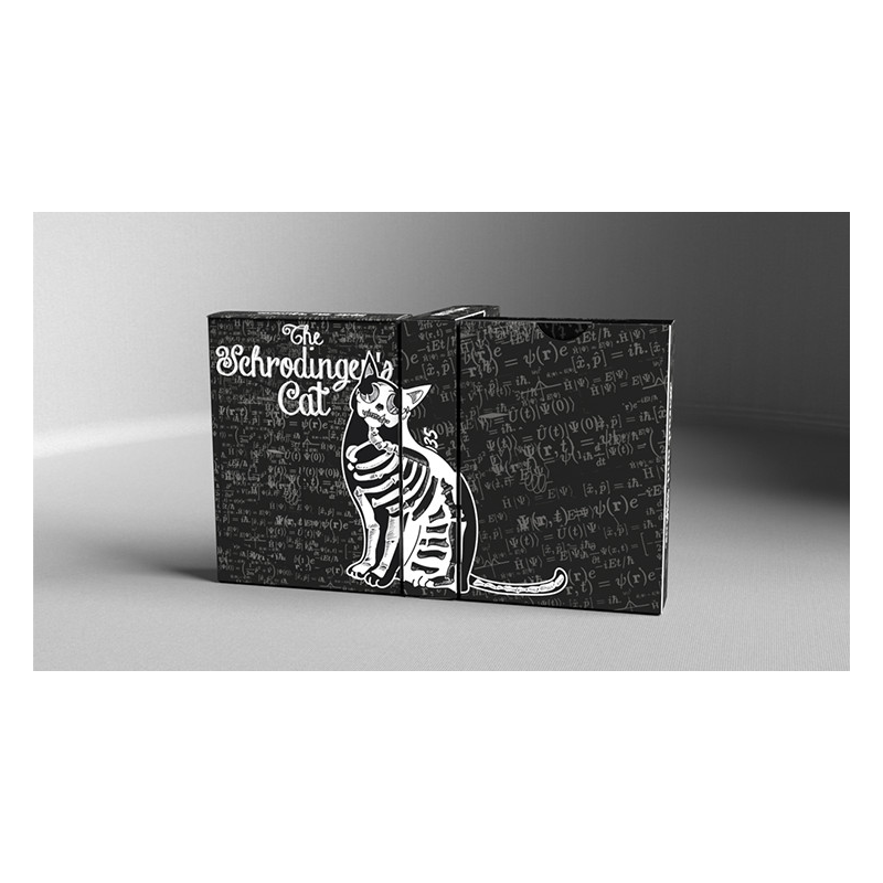 Schrodinger's Cat: Dead Black Edition Playing Cards