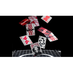Bicycle Machine56 R-TYPE/3 White Playing Cards by RunIt Decks