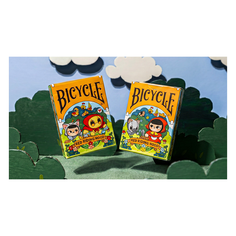 Bicycle Paper Royals Red Riding Hood Playing Cards by RunIt Decks