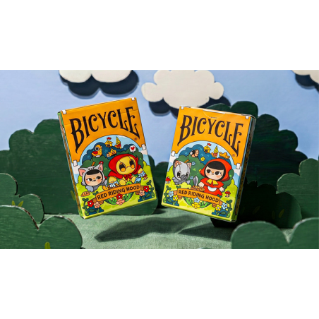 Bicycle Paper Royals Red Riding Hood Playing Cards by RunIt Decks