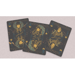Frankenstein Series Egypt Edition (Gilded) Playing Cards