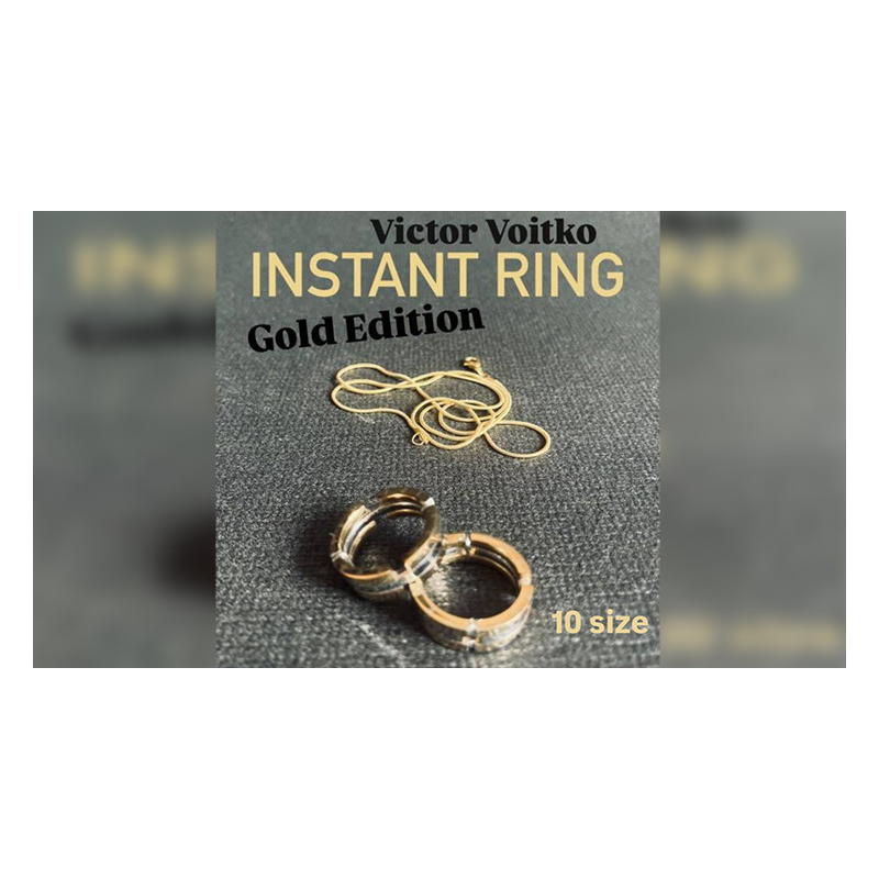 Instant Ring (silver/gold, Size 10) by Viktor Voitko