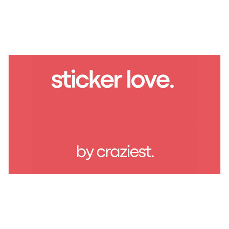 Sticker Love by Craziest
