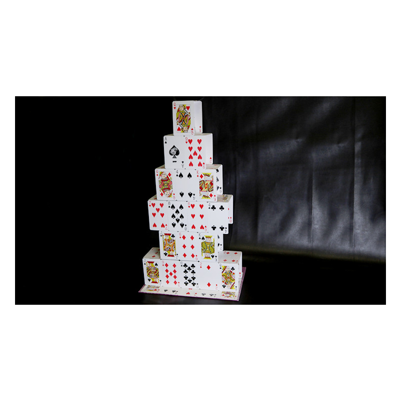 Card Castle (Standard) by Mr. Magic - Trick