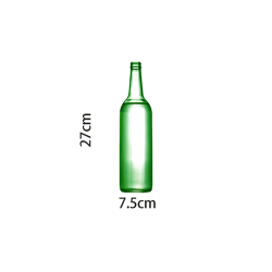 Self Exploding Green Beer Bottle (Large) by Wance