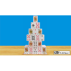 RISING CARD CASTLE by Mr. Magic - Trick