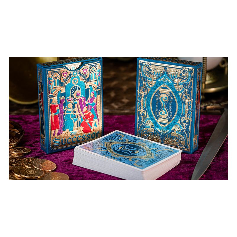 The Successor Royal Blue Edition Playing Cards