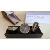 Coin Vault Case and Display Set (Brown)