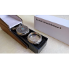 Coin Vault Case and Display Set (Brown)