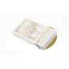 Black Roses White Gold Foil Playing Cards