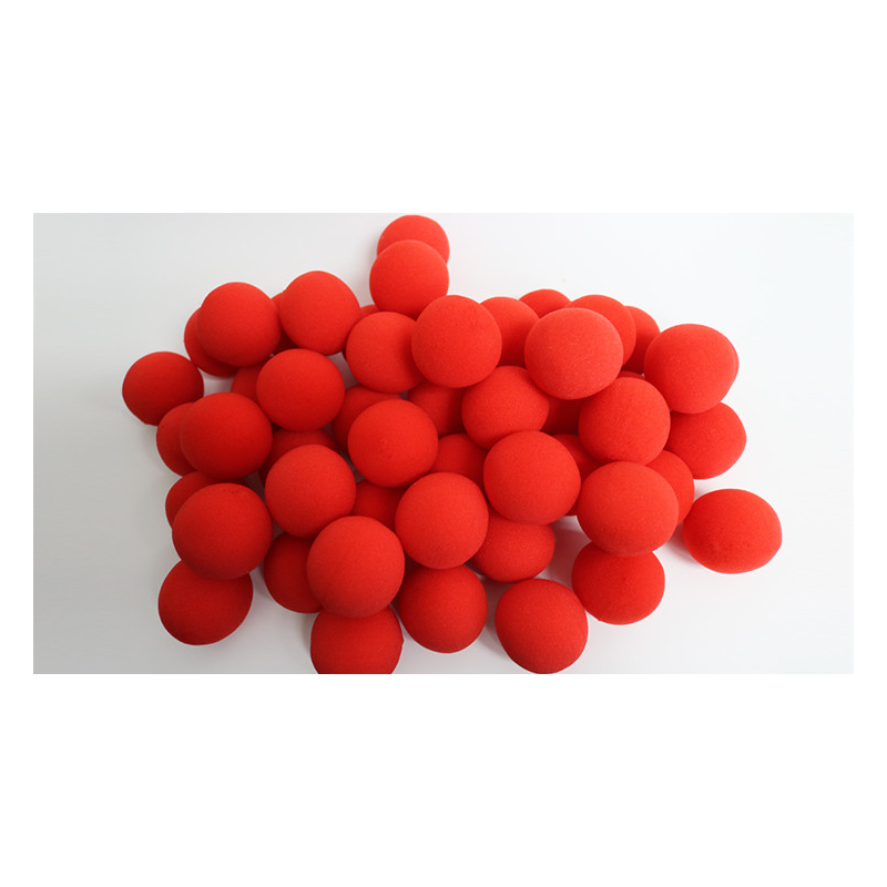 1.5 inch PRO Sponge Ball (Red) Bag of 50 from Magic by Gosh