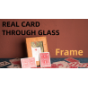 Real Card Through Glass (Frame) by Yang Lei