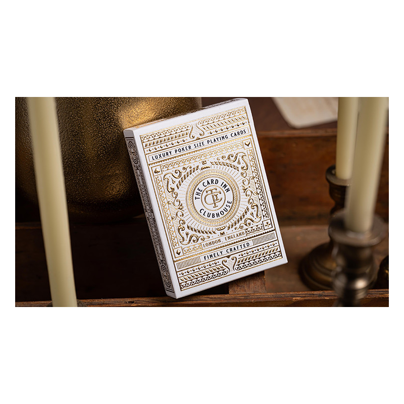 TCI Clubhouse (White) Playing Cards