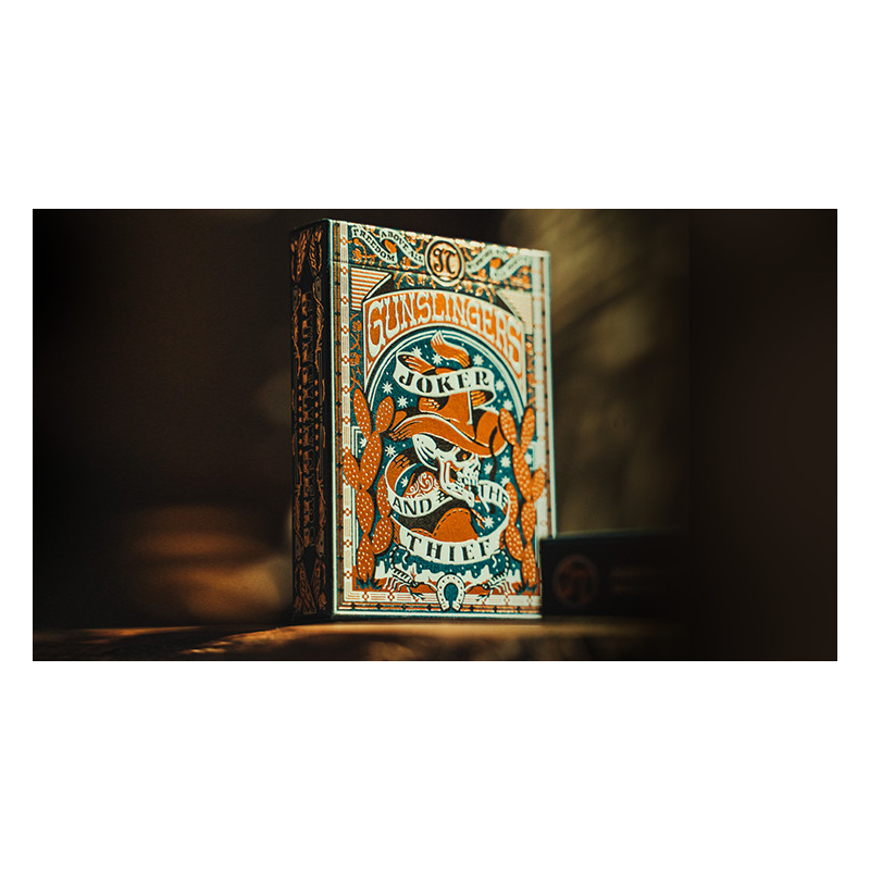Gunslingers Poker (Blue) Playing Cards