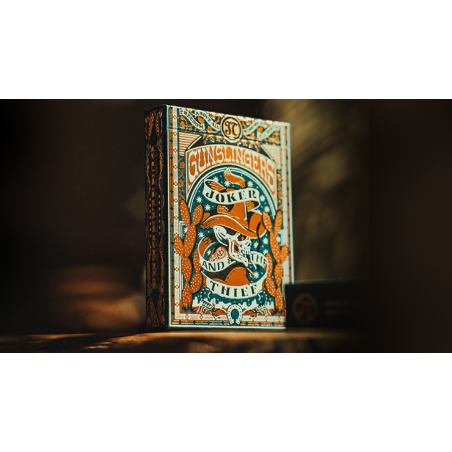 Gunslingers Poker (Blue) Playing Cards