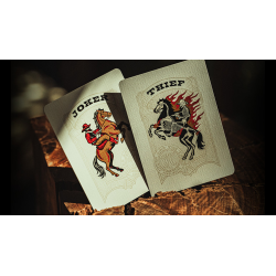 Gunslingers Poker (Blue) Playing Cards