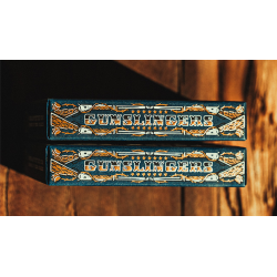Gunslingers Poker (Blue) Playing Cards
