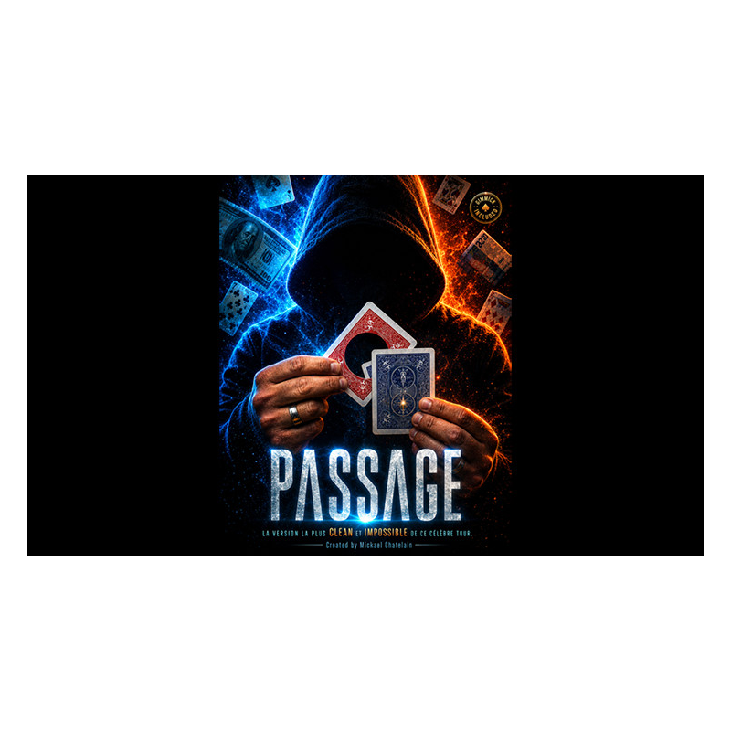 Passage (Blue) by Mickael Chatelain
