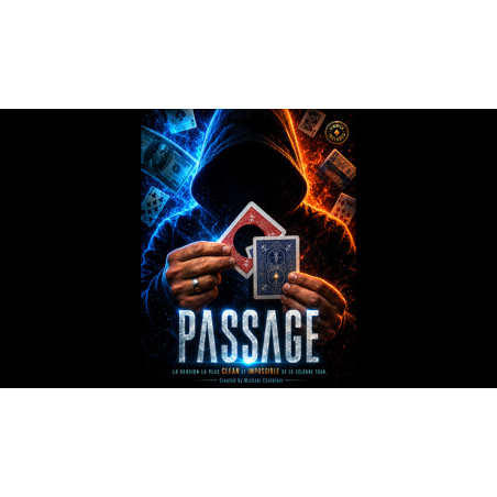 Passage (Blue) by Mickael Chatelain