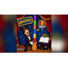8 Foot Appearing Multi-Color Pole by Big Guy's Magic - Coloring Book Kicker Finale