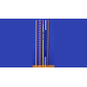 8 Foot Appearing Multi-Color Pole by Big Guy's Magic - Coloring Book Kicker Finale