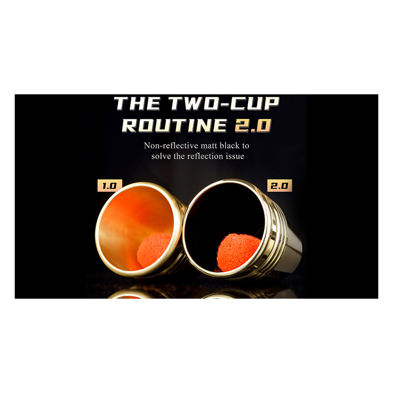 Tommy Wonder Cups and Balls Set 2.0 (Brass) by Raphael and Bluether Magic