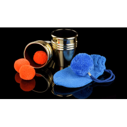 Tommy Wonder Cups and Balls Set 2.0 (Brass) by Raphael and Bluether Magic