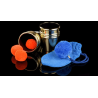 Tommy Wonder Cups and Balls Set 2.0 (Brass) by Raphael and Bluether Magic