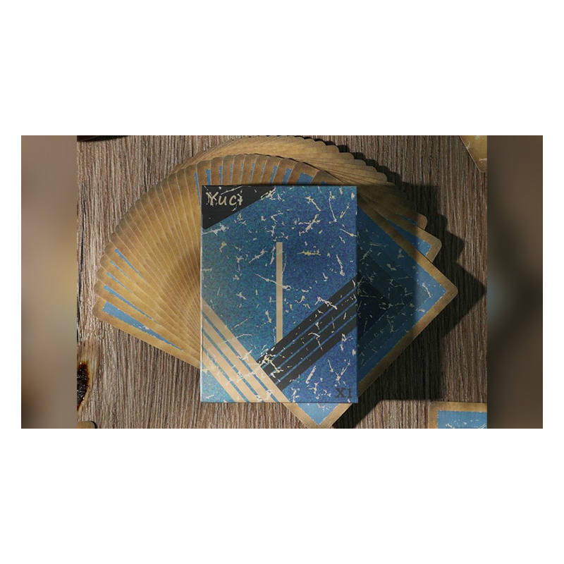 X1 Retro Blue Playing Cards