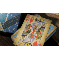 X1 Retro Blue Playing Cards