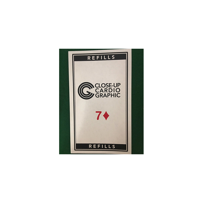 7D Refill Close-up Cardiographic by Martin Lewis - Trick