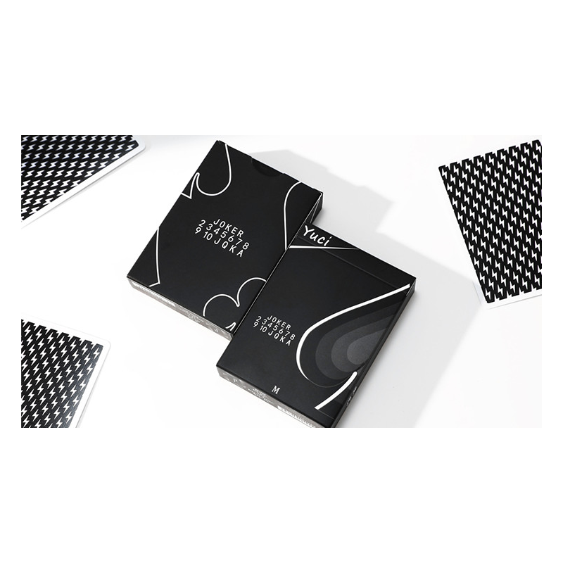 Yuci Tiny Wizard Black Playing Cards by TCC