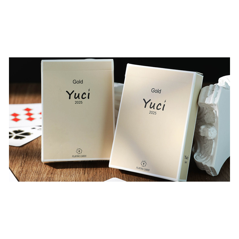 Yuci Gold Playing Cards by TCC