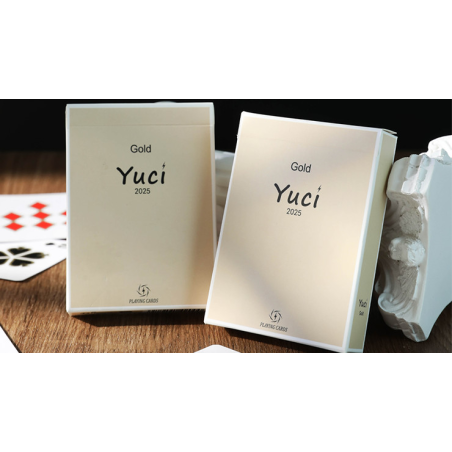 Yuci Gold Playing Cards by TCC