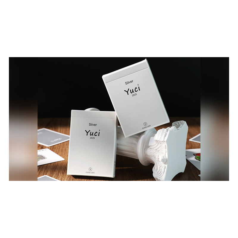 Yuci Silver Playing Cards by TCC
