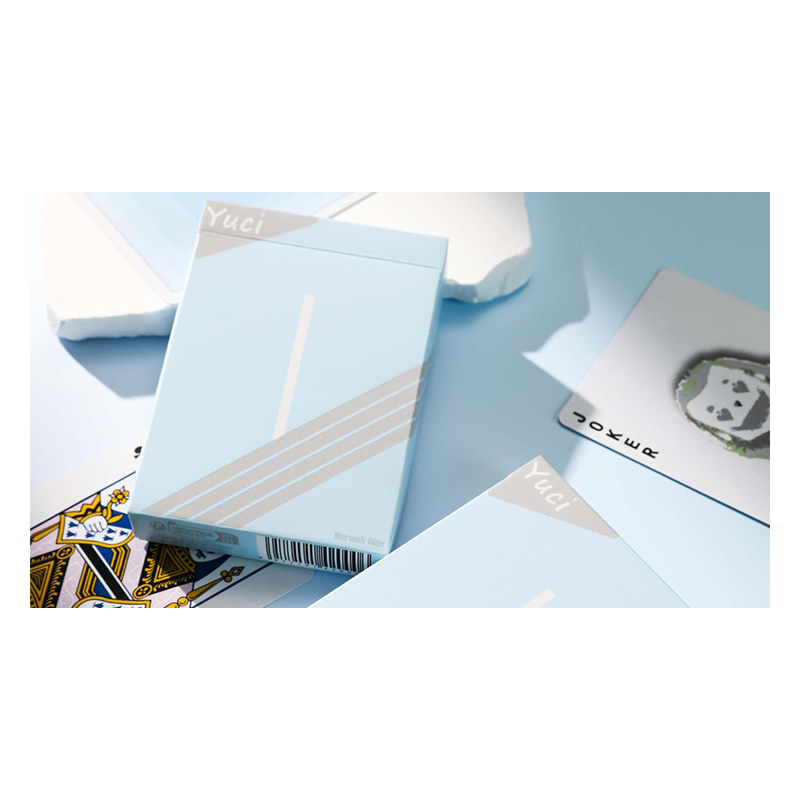 Yuci Morandi Blue 5th Playing Cards by TCC