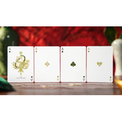 Year of the Horse (Green) Playing Cards by TCC Fashion