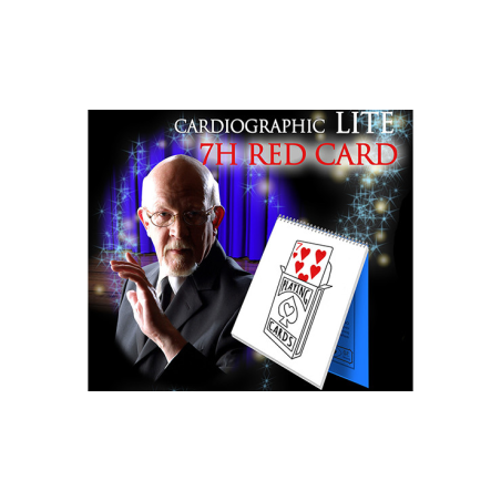 Cardiographic LITE RED CARD by Martin Lewis - Trick