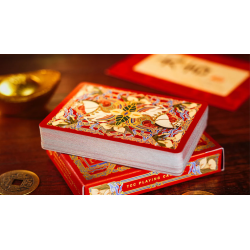 Year of the Horse (Red) Playing Cards by TCC Fashion