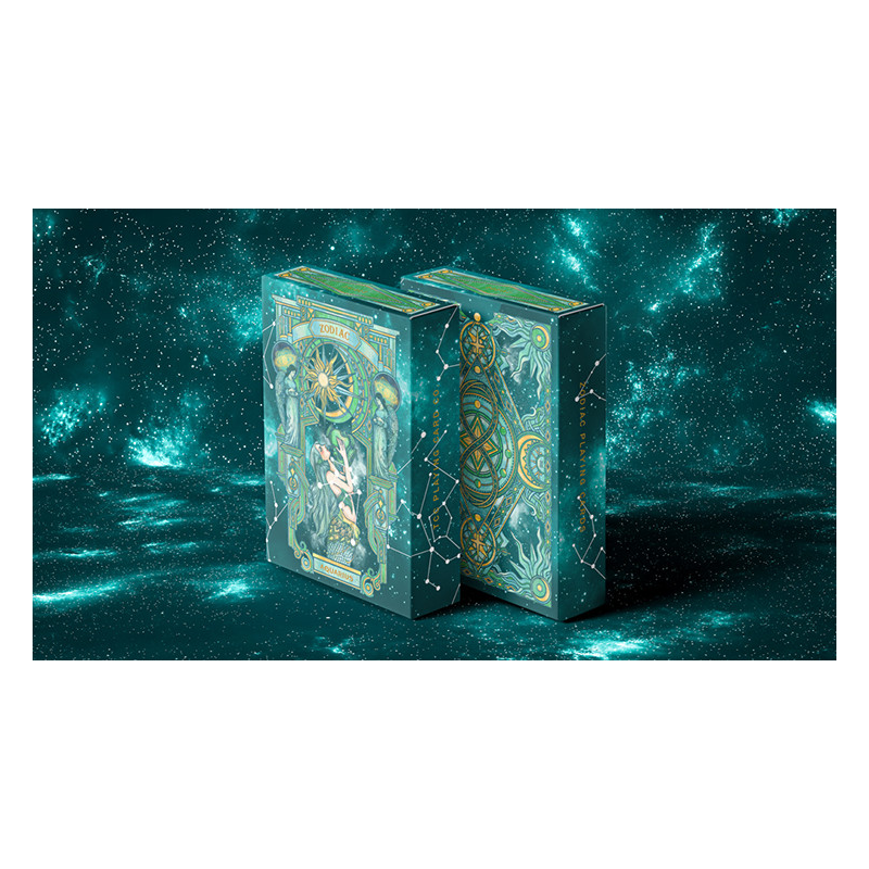 Zodiac (Aquarius) Luminous Edition Playing Cards by TCC