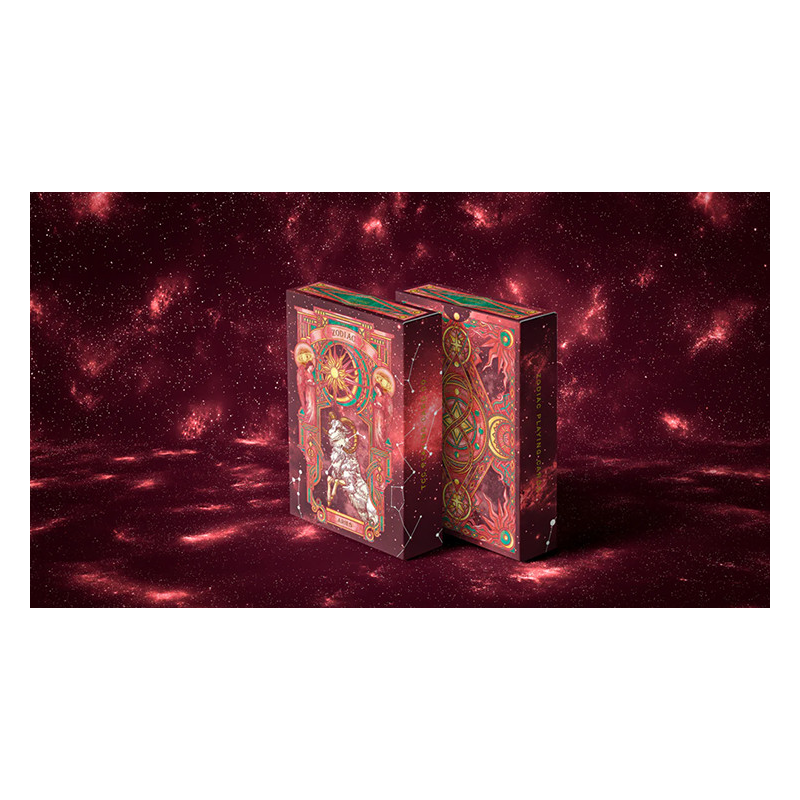 Zodiac (Aries) Luminous Edition Playing Cards by TCC