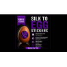 Silk to Egg Stickers (Purple) Pack of 70